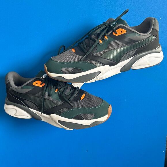 Puma X-Ray Millenium 'Dark Shadow Green Gables' 375999-11 Men's 13 - Picture 1 of 6